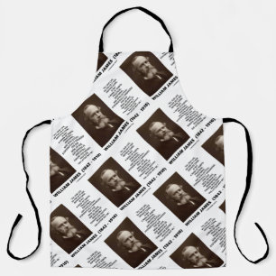 William James Mass Of Habits Destiny Quote Apron