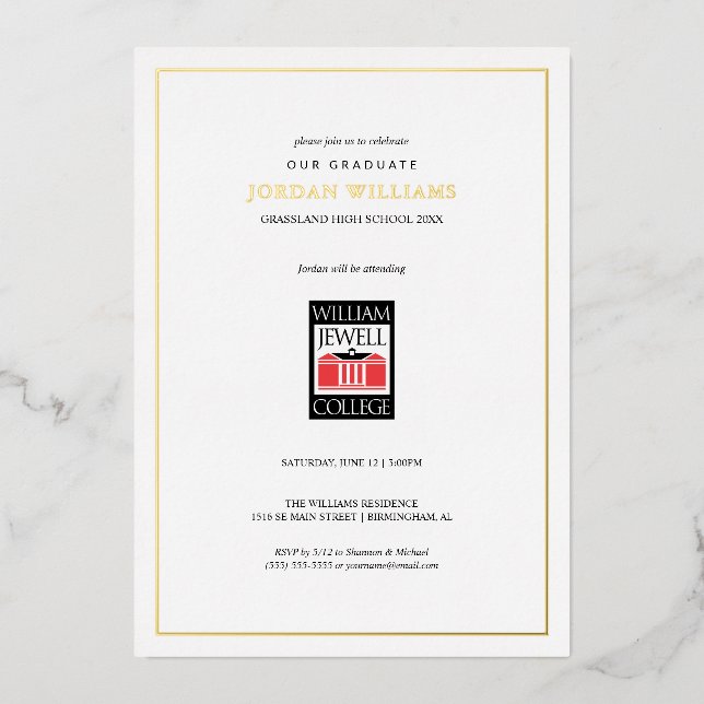 William Jewell Graduation (Front)