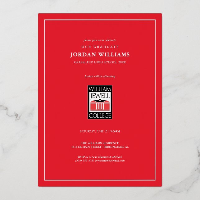 William Jewell Graduation (Front)