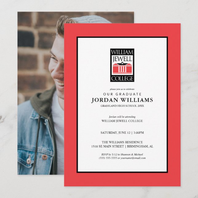William Jewell Graduation Announcement (Front/Back)