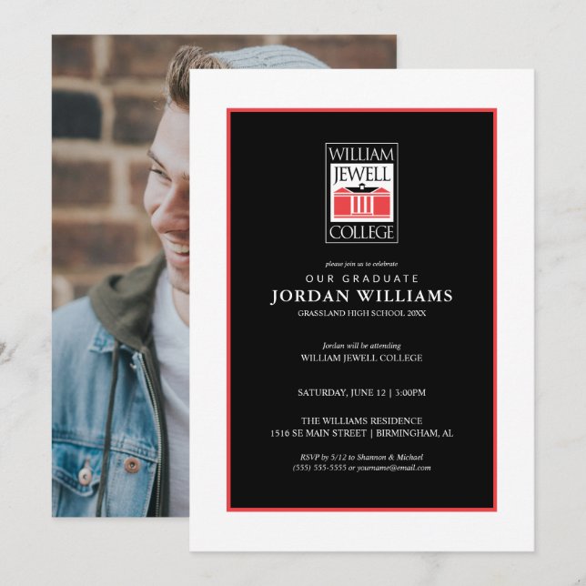 William Jewell Graduation Announcement (Front/Back)