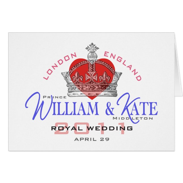 William & Kate Royal Wedding (Front Horizontal)