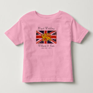 William & Kate Royal Wedding Kid's T-Shirt