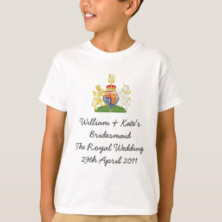 William & Kate's Bridesmaid T-Shirt