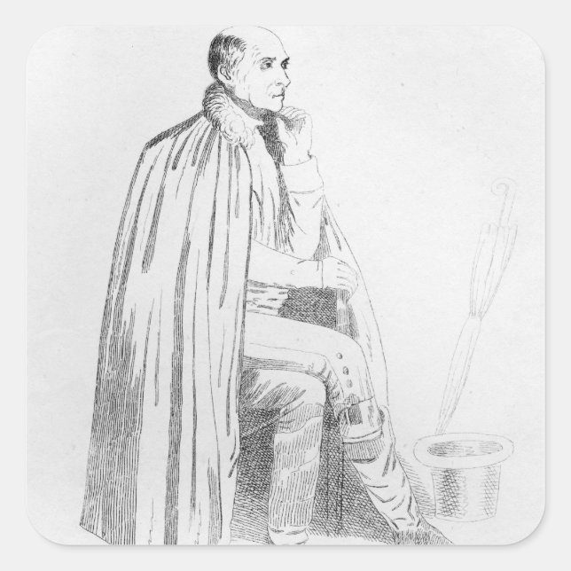 William Lisle Bowles Square Sticker (Front)