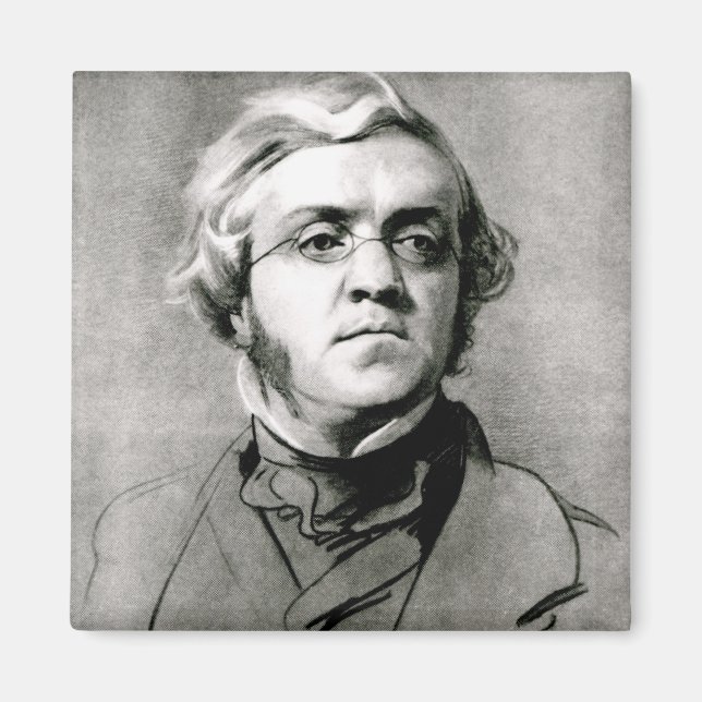 William Makepeace Thackeray Magnet (Front)