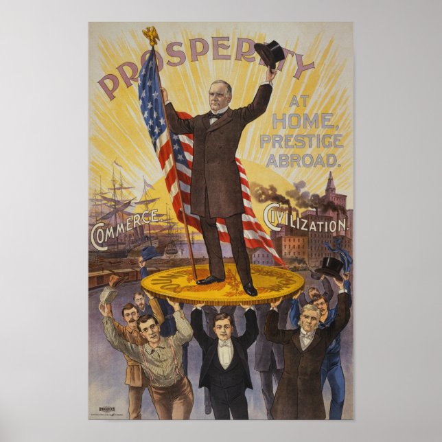 William McKinley Campaign Poster (Front)