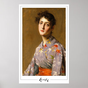 William Merritt Chase Zedign Art Poster #11