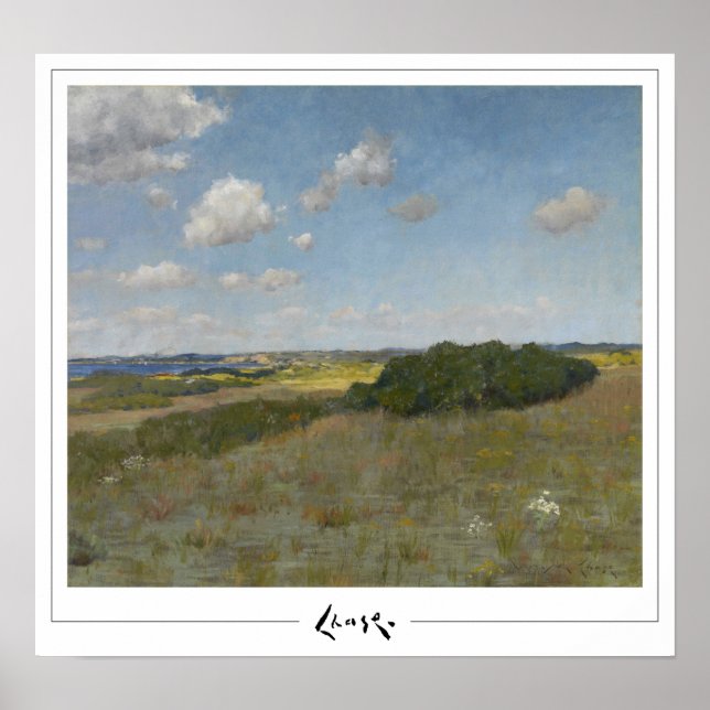 William Merritt Chase Zedign Art Poster #16 (Front)