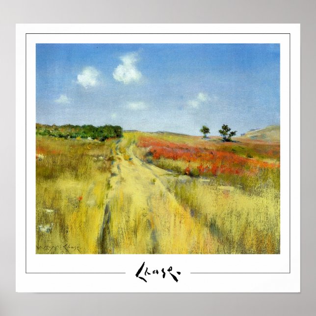 William Merritt Chase Zedign Art Poster #222 (Front)