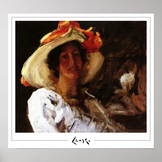 William Merritt Chase Zedign Art Poster #266 (Front)