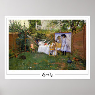 William Merritt Chase Zedign Art Poster #4