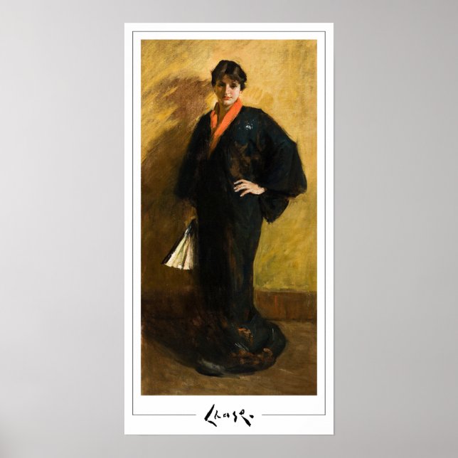 William Merritt Chase Zedign Art Poster #6 (Front)