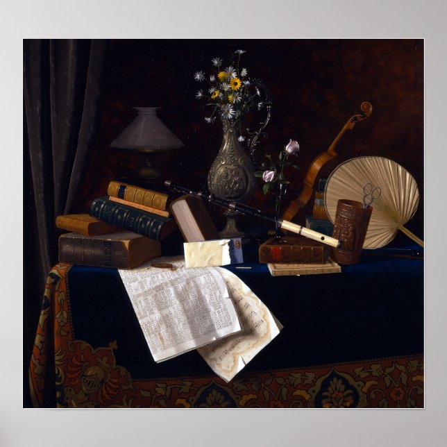 William Michael Harnett Ease Poster (Front)