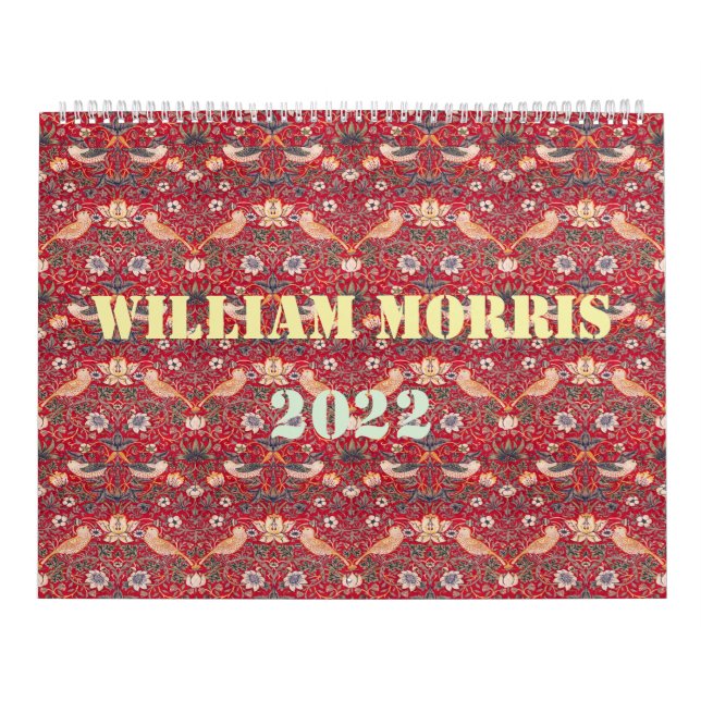 William Morris 2022 Calendar (Cover)