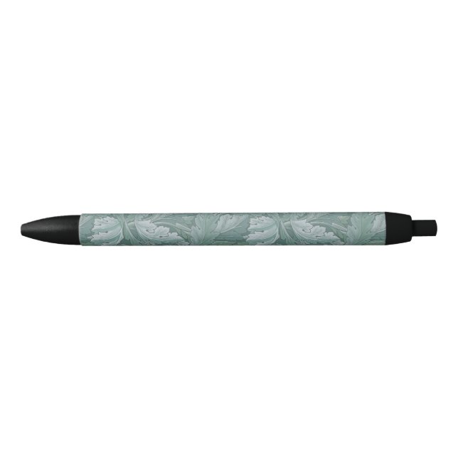 William Morris Acanthus Botanical Harmony Classic Black Ink Pen (Front)