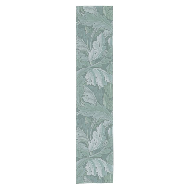 William Morris Acanthus Botanical Harmony Classic Short Table Runner (Front)