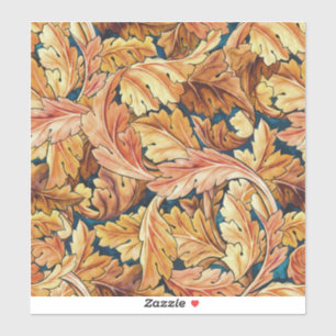 William Morris Acanthus Leaf Autumn Pattern