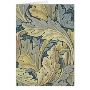 William Morris Acanthus Leaves Floral Art Nouveau
