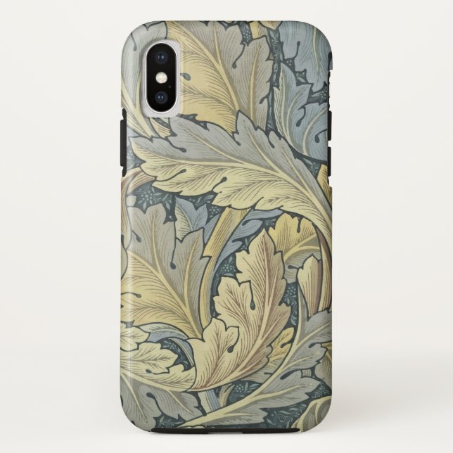 William Morris Acanthus Leaves Floral Art Nouveau Case-Mate iPhone Case (Back)
