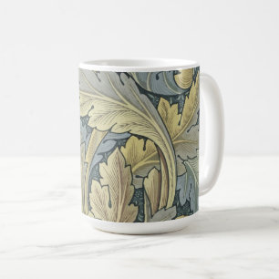 William Morris Acanthus Leaves Floral Art Nouveau Coffee Mug