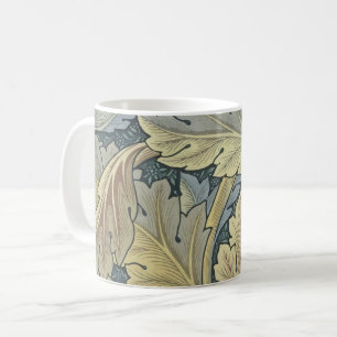 William Morris Acanthus Leaves Floral Art Nouveau Coffee Mug