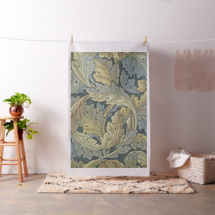 William Morris Acanthus Leaves Floral Art Nouveau Fabric