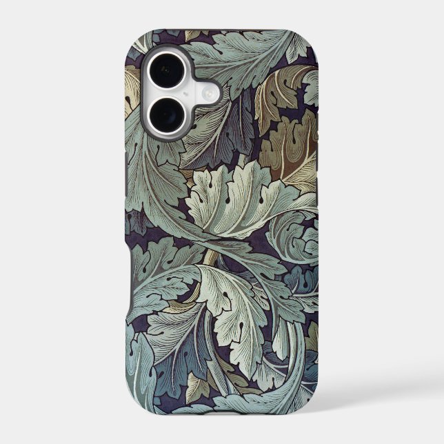 William Morris Acanthus Pattern Iphone Case (Back)