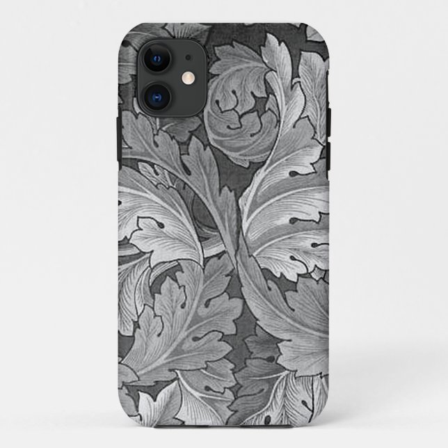 William Morris Acanthus Pattern Iphone Case (Back)