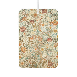 William Morris Acanthus Vintage Floral Art Car Air Freshener