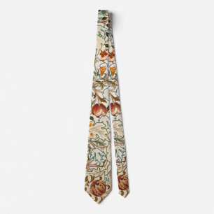William Morris Acanthus Vintage Floral Art Tie