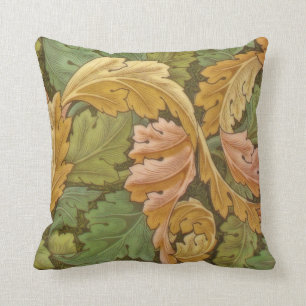 William Morris Acanthus Vintage Floral Cushion