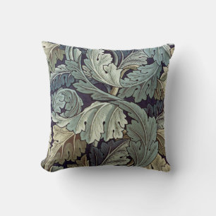 William Morris Acanthus Wallpaper Leaves Cushion