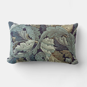 William Morris Acanthus Wallpaper Leaves Lumbar Cushion