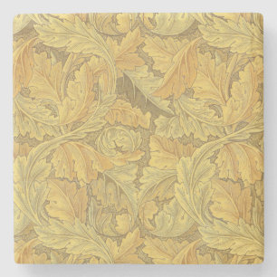 William Morris Acanthus Wallpaper Stone Coaster