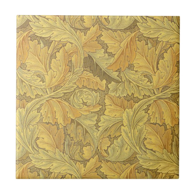 William Morris Acanthus Wallpaper Tile (Front)