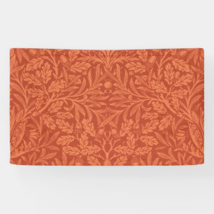 William Morris Acorn Wallpaper Nature Design Banner