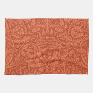 William Morris Acorn Wallpaper Nature Design Tea Towel