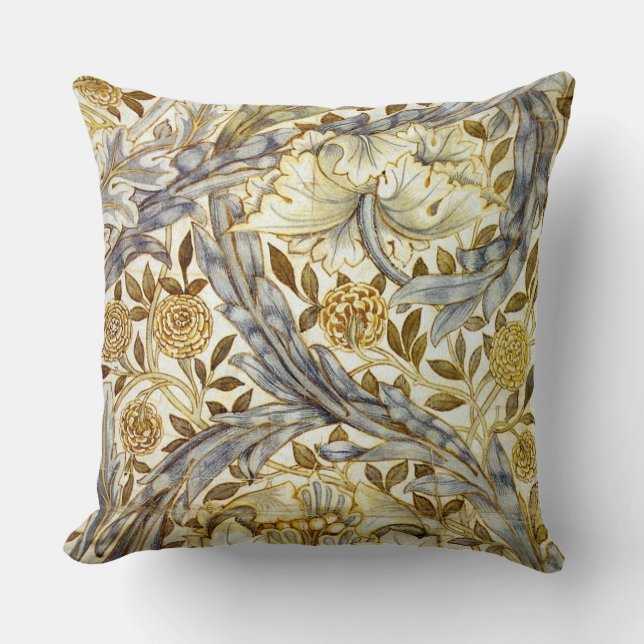 William Morris African Marigold Cushion (Front)