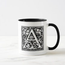 William Morris Alphabet “A”