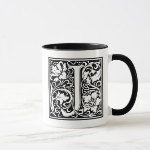 William Morris Alphabet “J” Mug