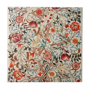 William Morris Ancanthus Portiere Design Ceramic Tile