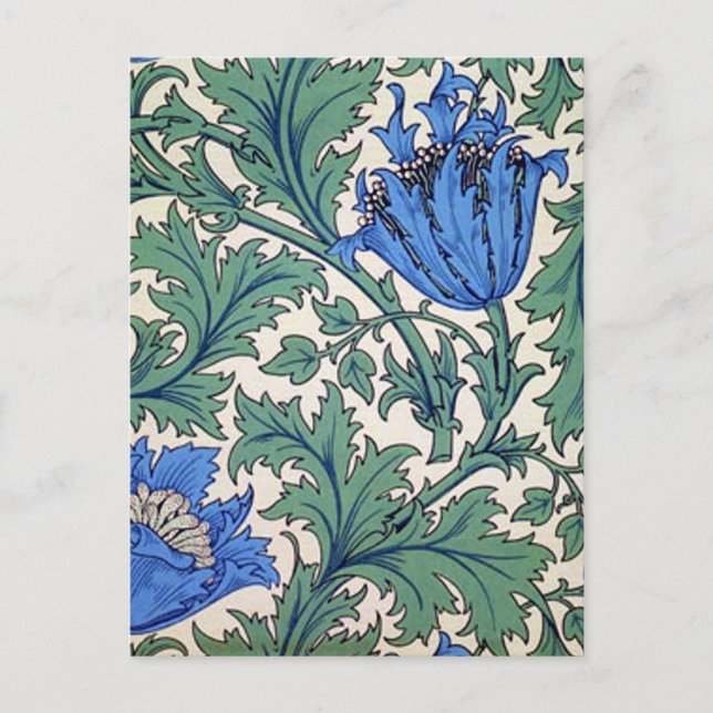 William Morris “Anemone” Postcard (Front)