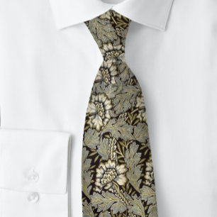 William * Morris Anemone Tie