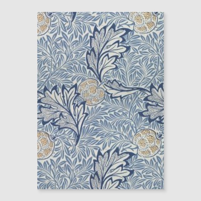 William Morris Apple Flower Floral Design (Front)