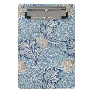 William Morris Apple Flower Floral Design Mini Clipboard