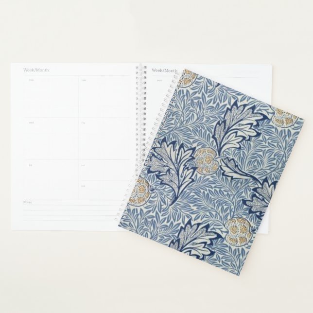 William Morris Apple Flower Floral Design Planner (Display)