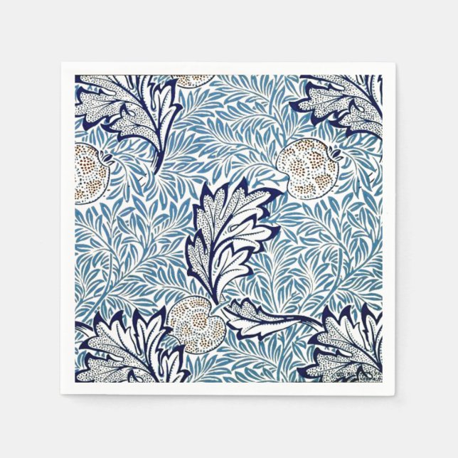 William Morris, Apple, Napkin (Front)
