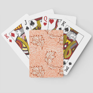 William Morris Apple Vintage Botanical Pattern Playing Cards