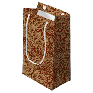 William Morris Arcadia Floral Garden Flower Classi Small Gift Bag